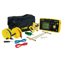 AEMC 6424 Digital 2-Pole and 3-Pole Ground Resistance Tester 150-ft Kit