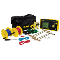 AEMC 6424 Digital 2-Pole and 3-Pole Ground Resistance Tester 300-ft Kit